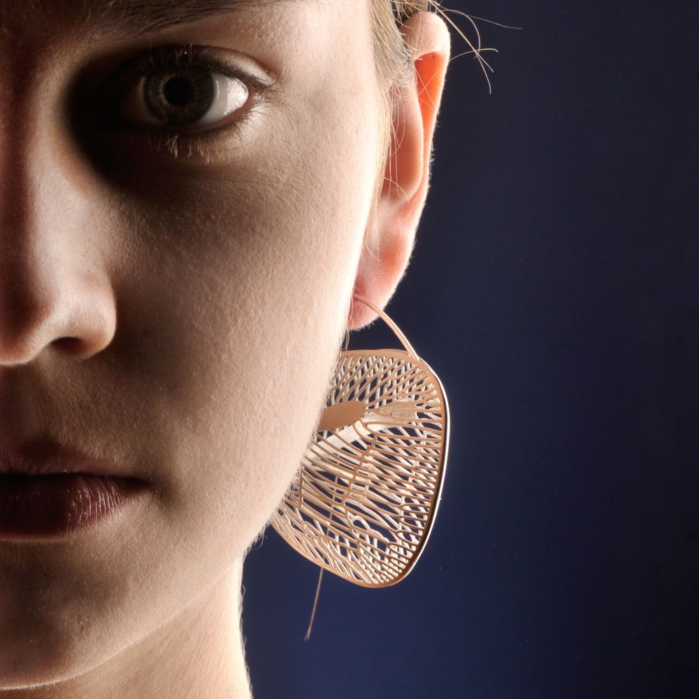 Bijoux - Boucles d'oreilles « PANAMBI » - ANDREA VAGGIONE PAYSAGES INSTABLES