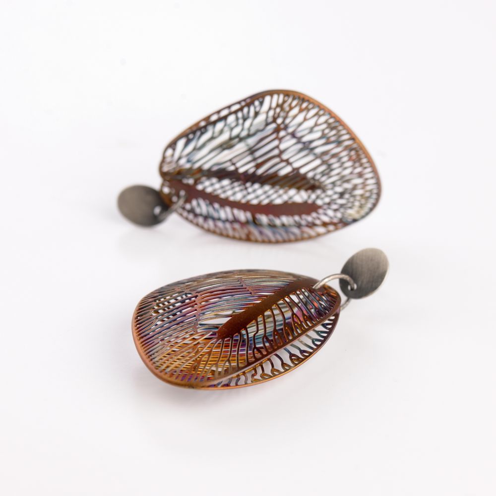 Bijoux - Boucles d'oreilles « PANAMBI » - ANDREA VAGGIONE PAYSAGES INSTABLES