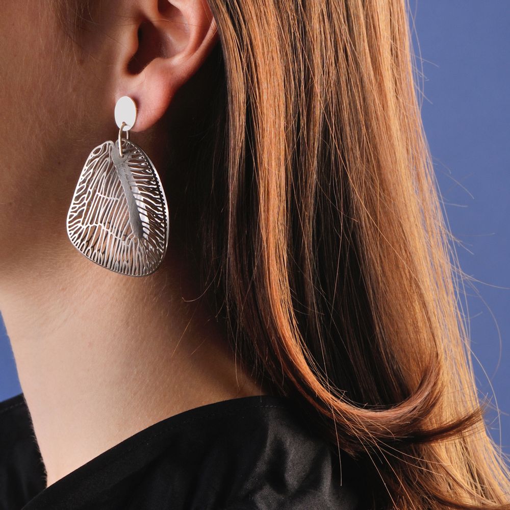 Bijoux - Boucles d'oreilles « PANAMBI » - ANDREA VAGGIONE PAYSAGES INSTABLES