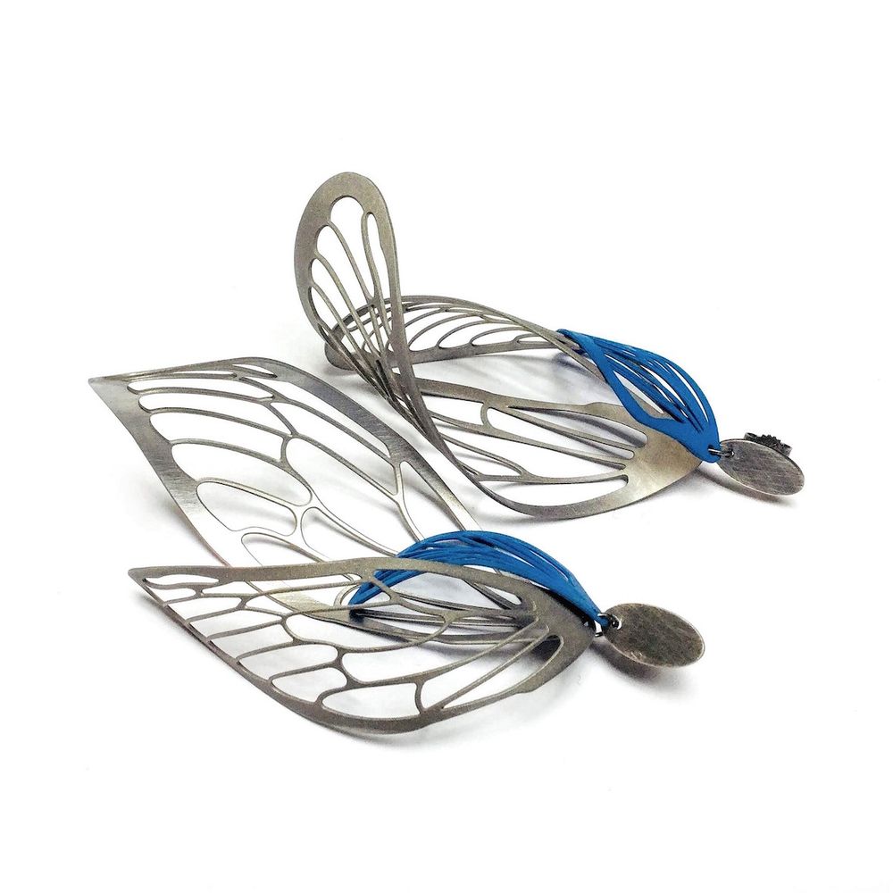 Bijoux - Boucles d'oreilles « MARIPOSA » - ANDREA VAGGIONE PAYSAGES INSTABLES