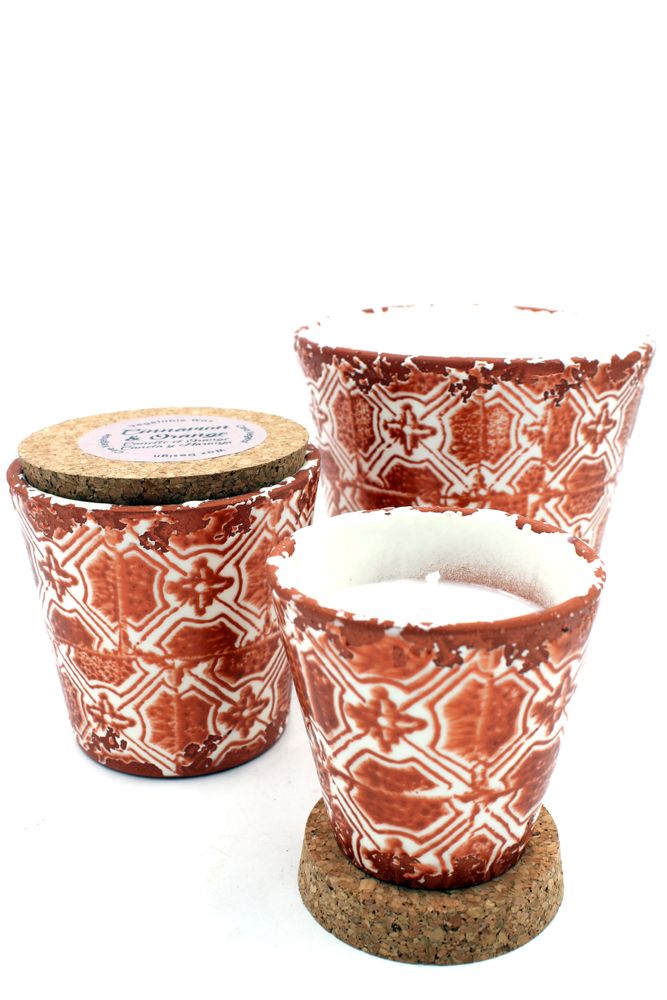 Candles - Barcelona ceramic scented candles - WAX DESIGN - BARCELONA