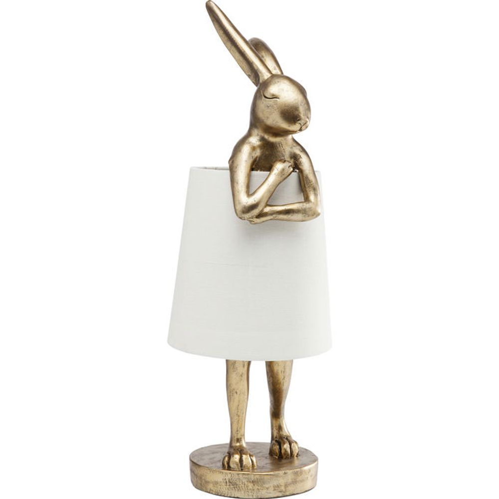 Lampes de bureau - Lampe à poser Animal Rabbit doré - KARE DESIGN
