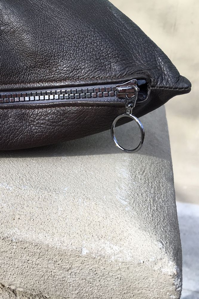 Cushions - LEATHER CUSHION - MIKMAX BARCELONA