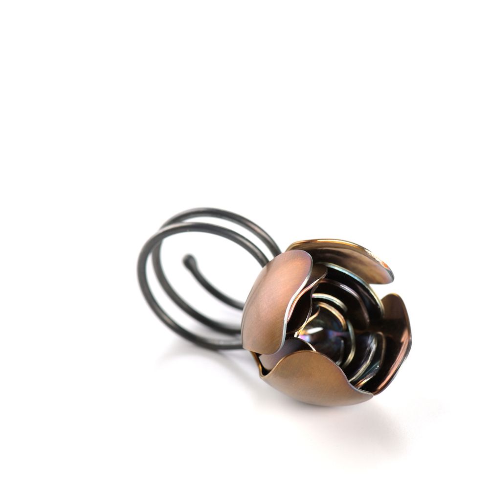 Bijoux - Bague « ROSE » - ANDREA VAGGIONE PAYSAGES INSTABLES