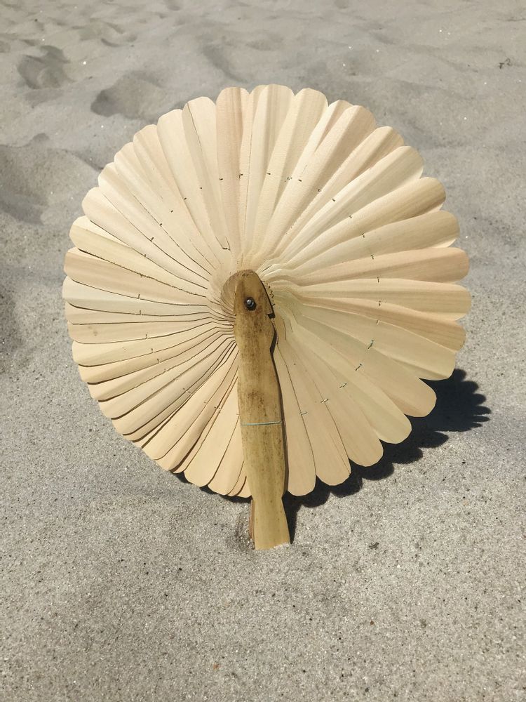 Decorative objects - Fan KEP natural M - THE NICE FLEET