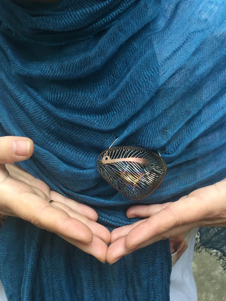 Jewelry - Brooch “PANAMBI” - ANDREA VAGGIONE PAYSAGES INSTABLES