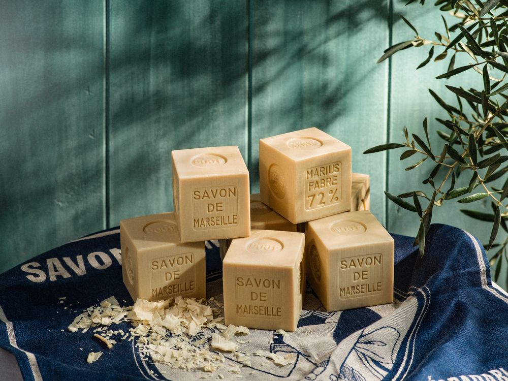 Savons - Savon de Marseille pour le linge - SAVONNERIE MARIUS FABRE