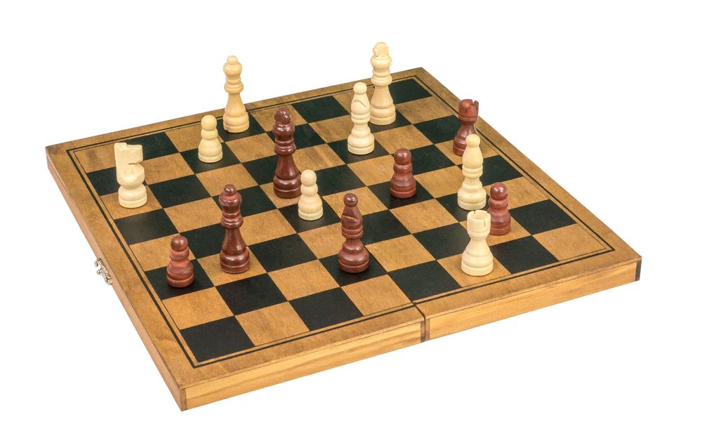 Jeux enfants - Echecs en bois vintage - WILSON JEUX