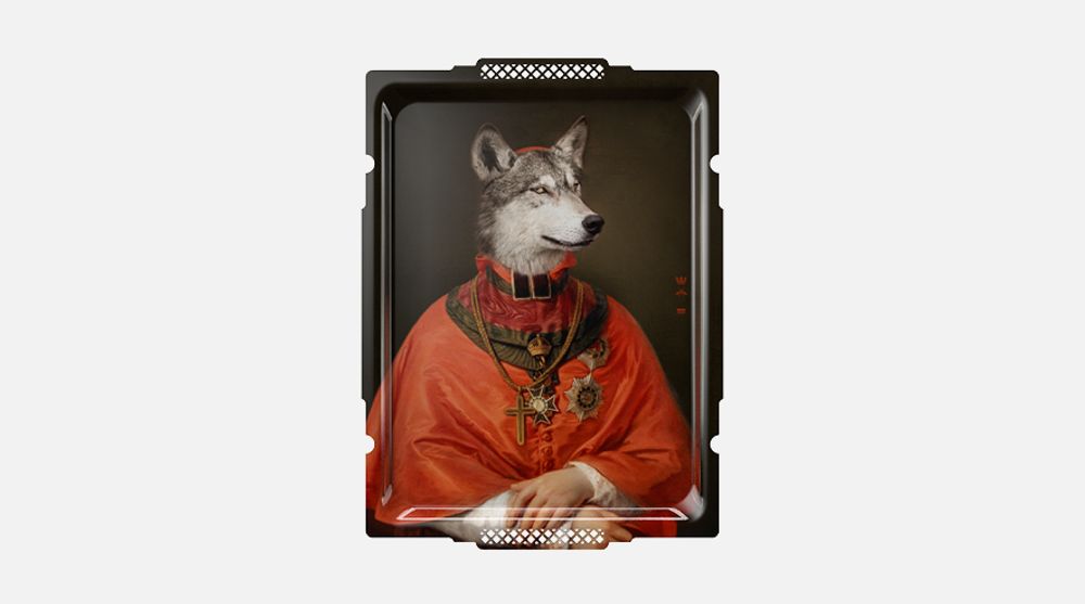 Trays - LE LOUP & L'AGNEAU - Wall Tray - IBRIDE