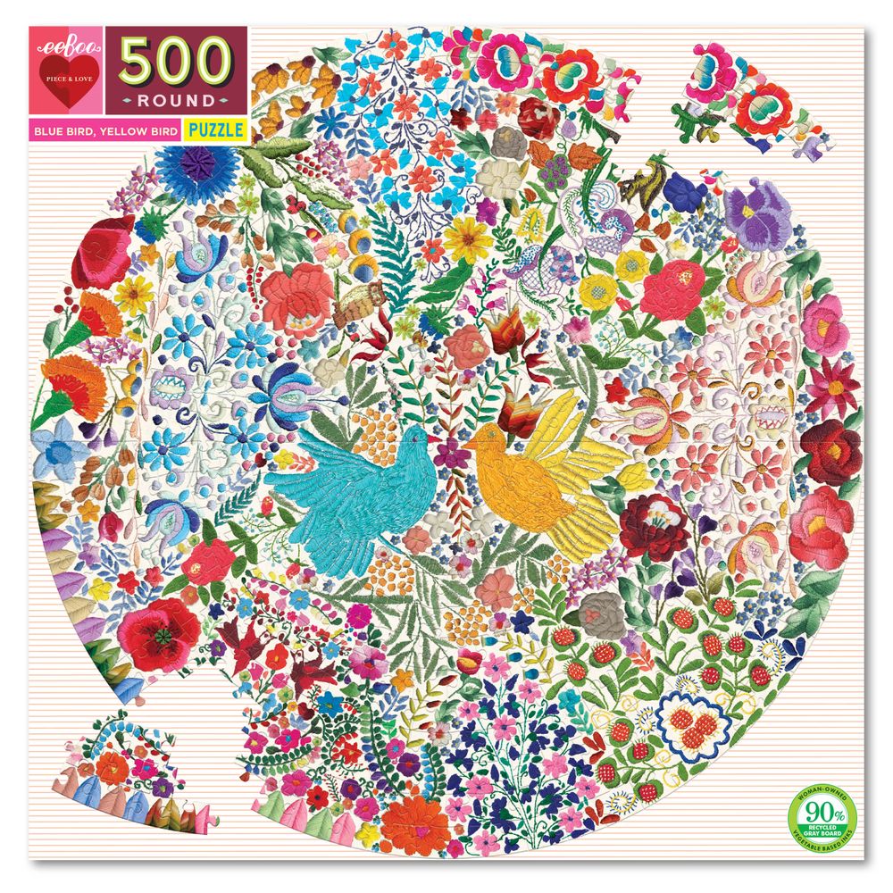 Children's games - Round puzzles 500 pieces - WILSON JEUX