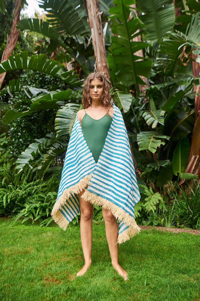 Decorative objects - Beach mat NOSY green - THE NICE FLEET