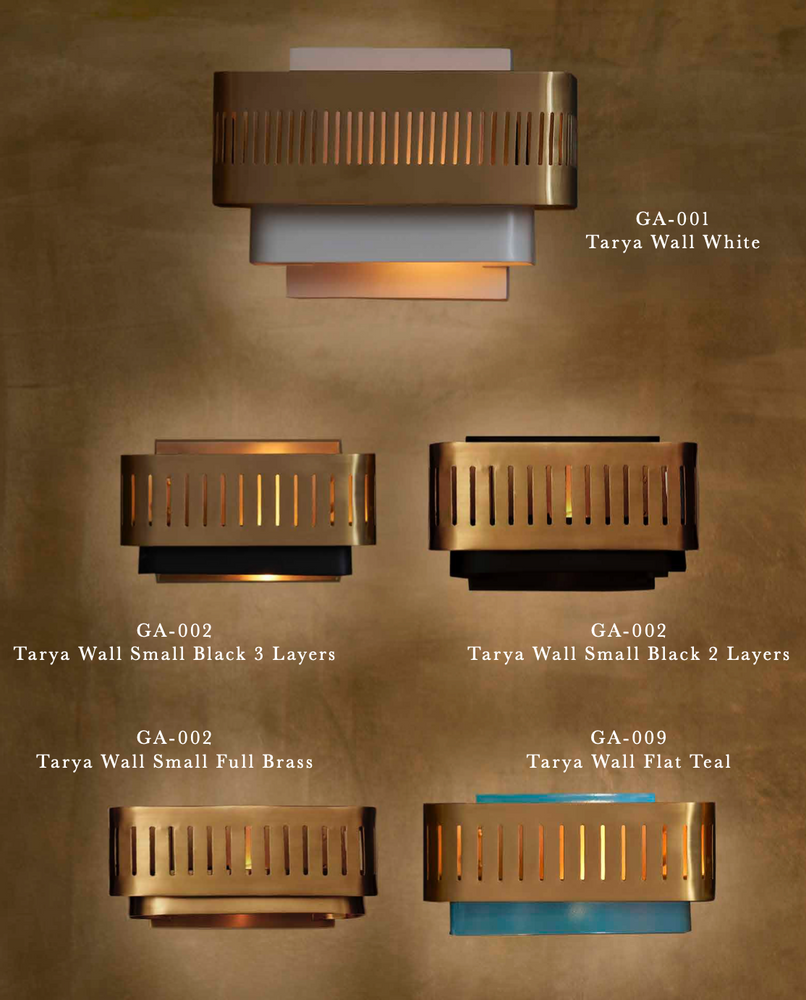 Chambres d'hôtels - TARYA WALL LAMP - GONG BY JO PLISMY