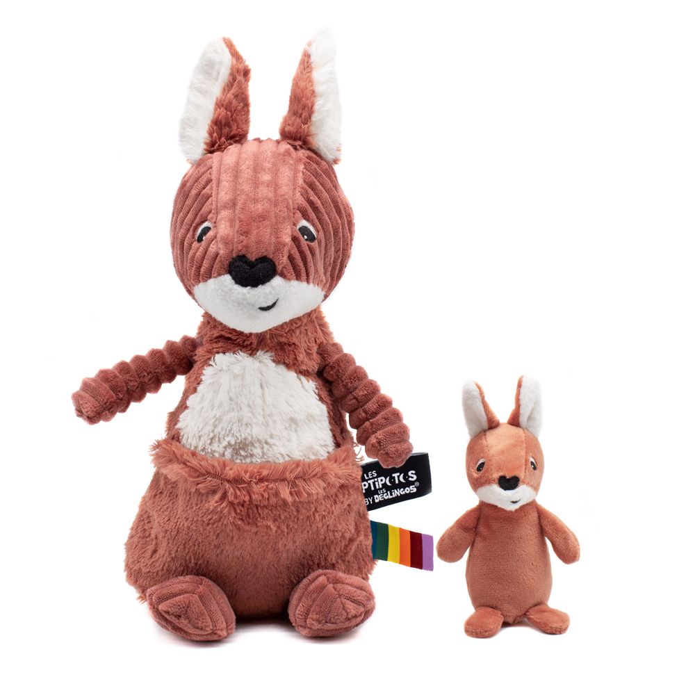 Peluches - Allezou le Kangourou Maman & Bébé Cassonnade - DEGLINGOS
