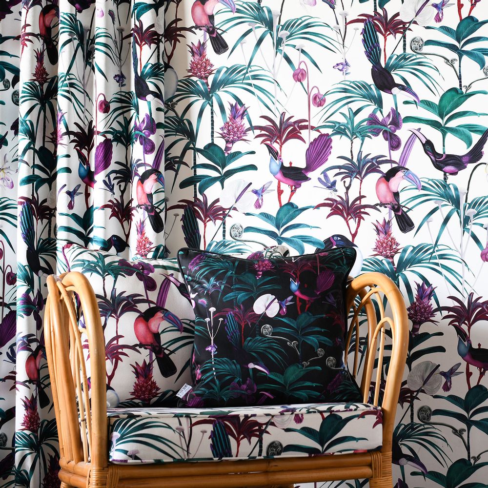 Upholstery fabrics - Xanadu Light Cotton Half Panama Fabric - WITCH AND WATCHMAN
