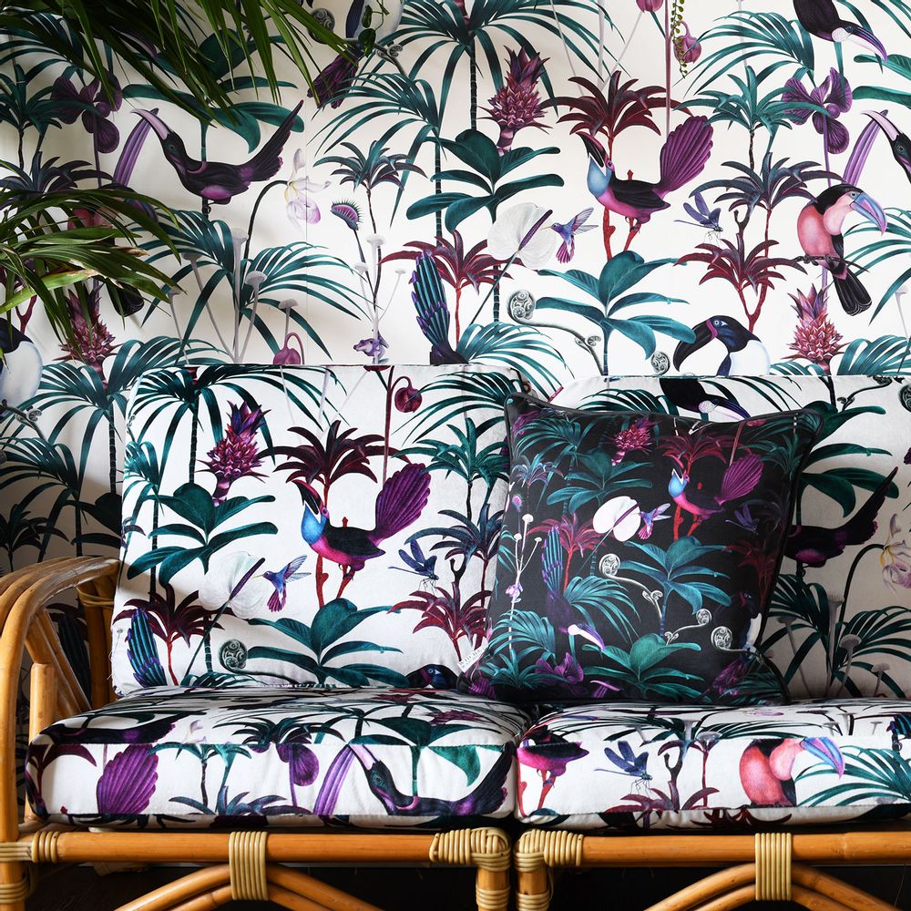 Upholstery fabrics - Xanadu Light Cotton Half Panama Fabric - WITCH AND WATCHMAN