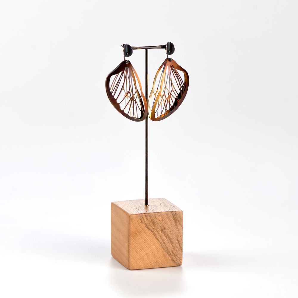 Jewelry - Earrings “CICADETTA” - ANDREA VAGGIONE PAYSAGES INSTABLES