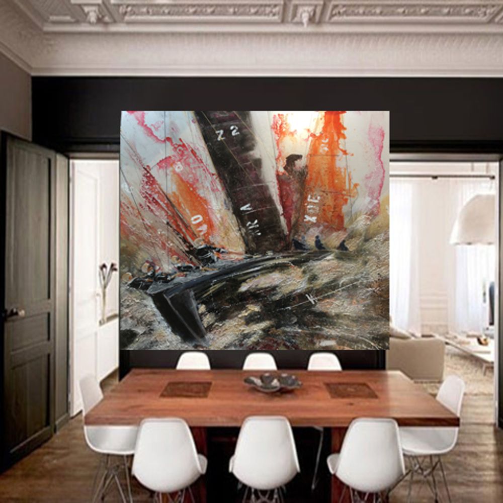 Paintings - Table of America #8 - JEAN FONTAN