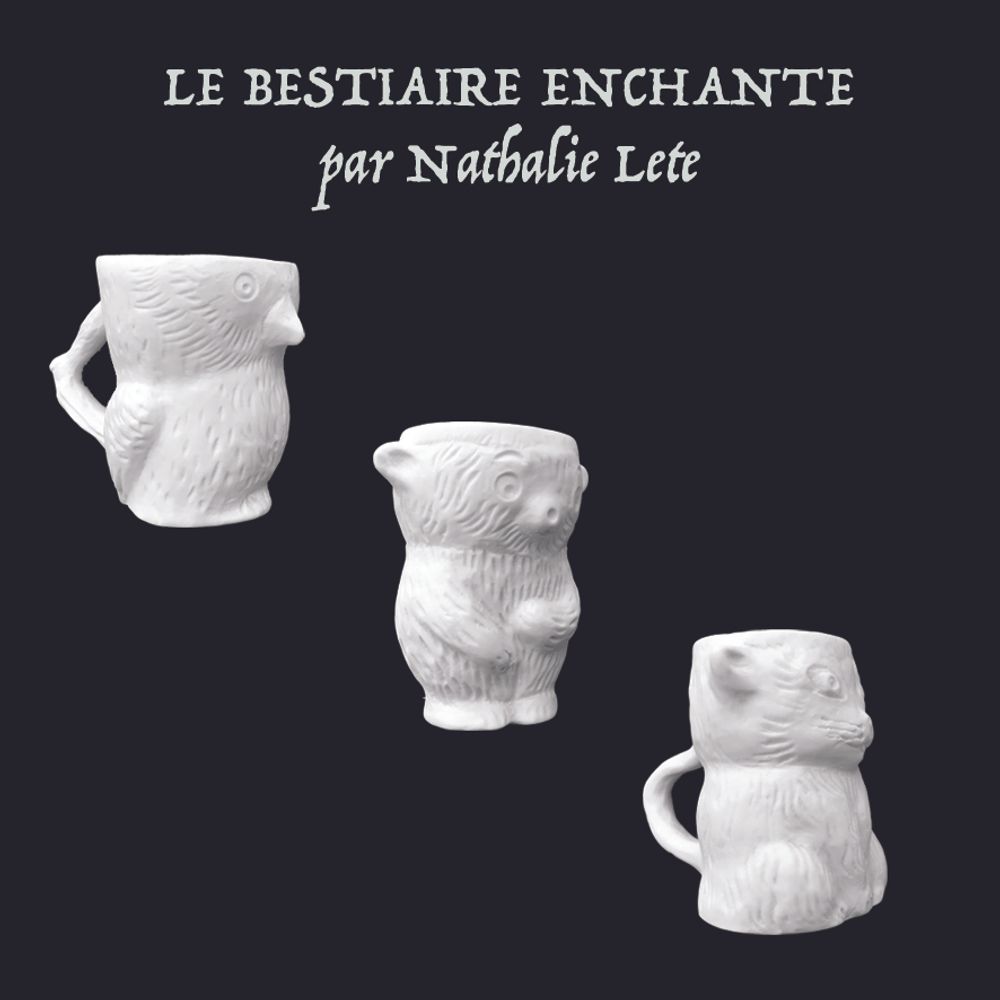 Vases - LE BESTIAIRE ENCHANTE - BAZARTHERAPY EDITION