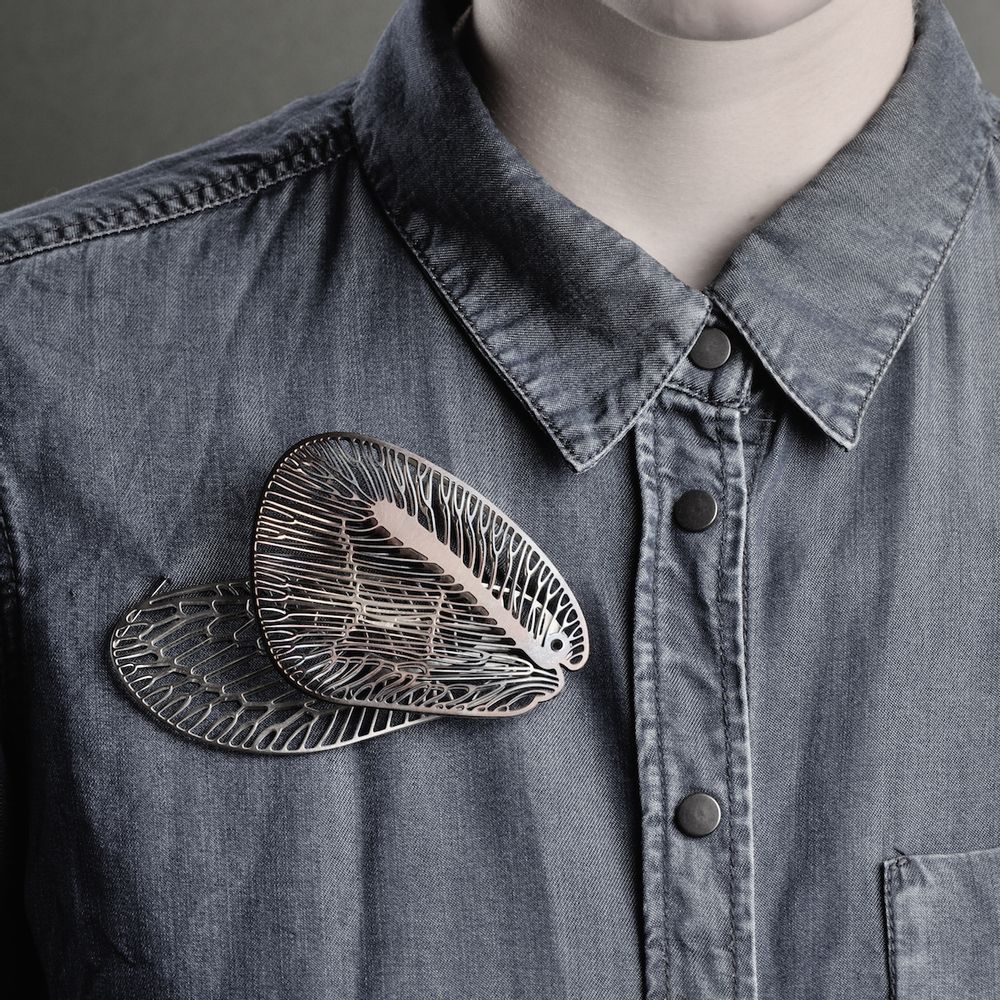 Jewelry - Brooch « AU CAS OU » - ANDREA VAGGIONE PAYSAGES INSTABLES