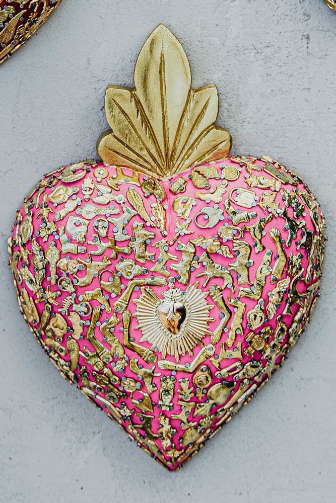 Other wall decoration - Mega milagros heart - TIENDA ESQUIPULAS