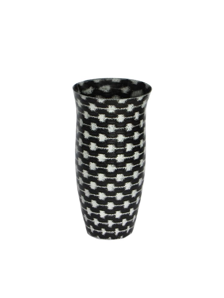 Vases - B&W Resonance Flower Vase MED - SYNCHROPAINT