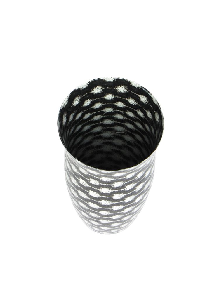 Vases - B&W Resonance Flower Vase MED - SYNCHROPAINT