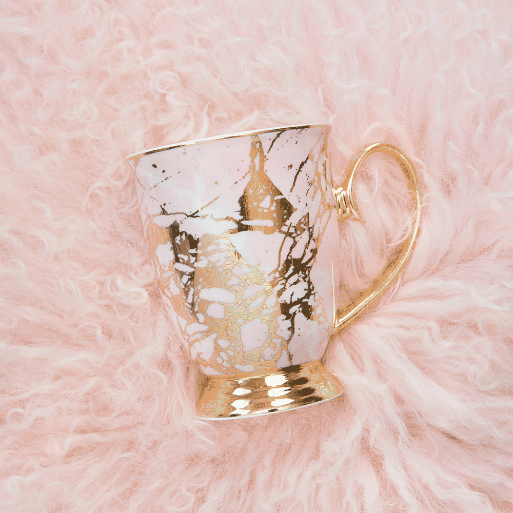 Mugs - Rose Quartz Mug - CRISTINA RE