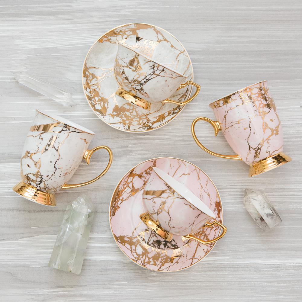 Mugs - Rose Quartz Mug - CRISTINA RE