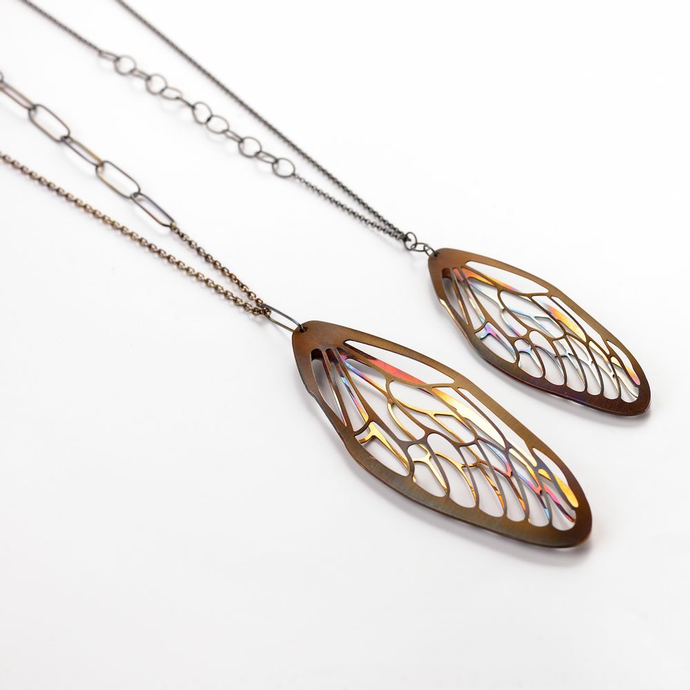 Jewelry - Necklace “CICADA_05" - ANDREA VAGGIONE PAYSAGES INSTABLES