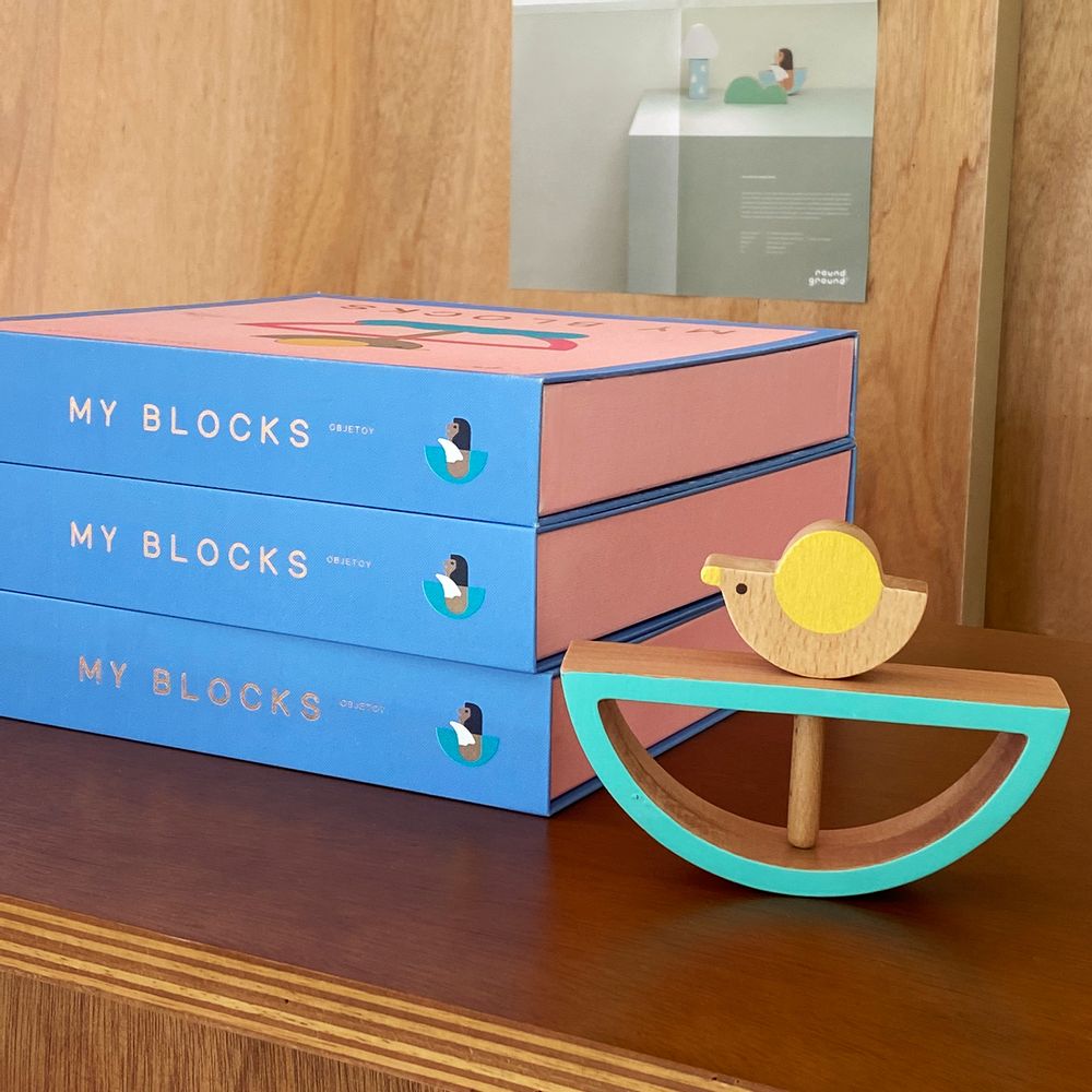 Tables Salle à Manger - MY BLOCKS (jouets en bois) - ROUND GROUND
