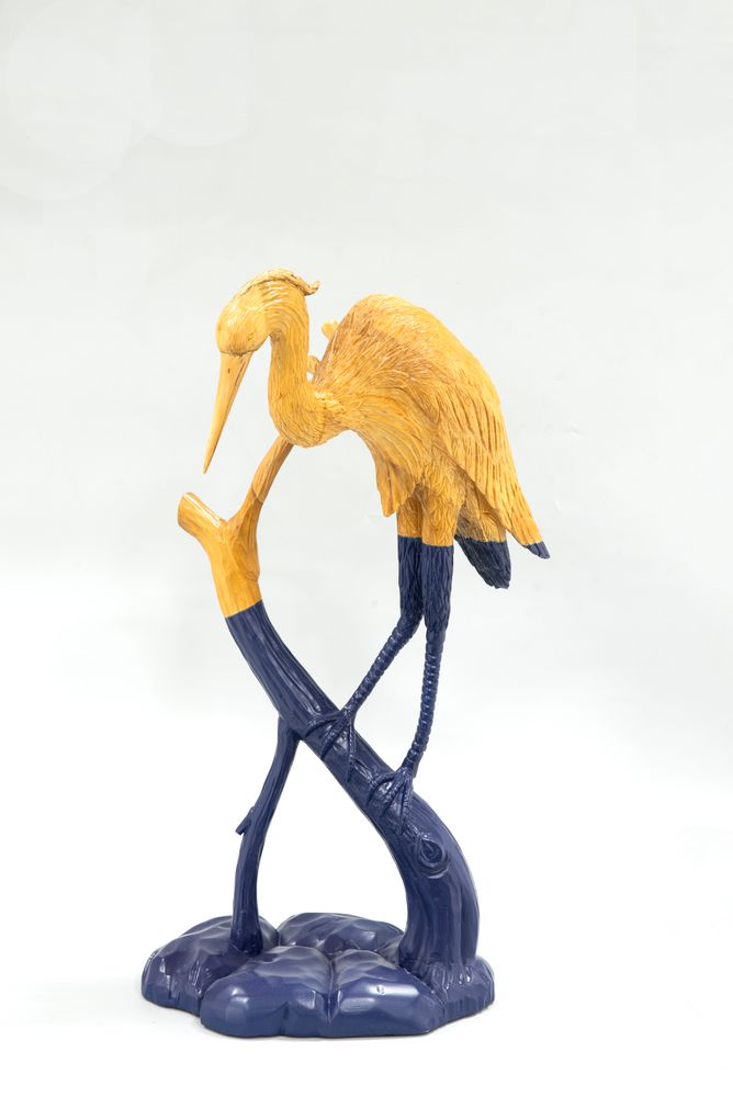 Sculptures, statuettes and miniatures - JB+ Alcornoque Heron - DESIGN PHILIPPINES LIFESTYLE