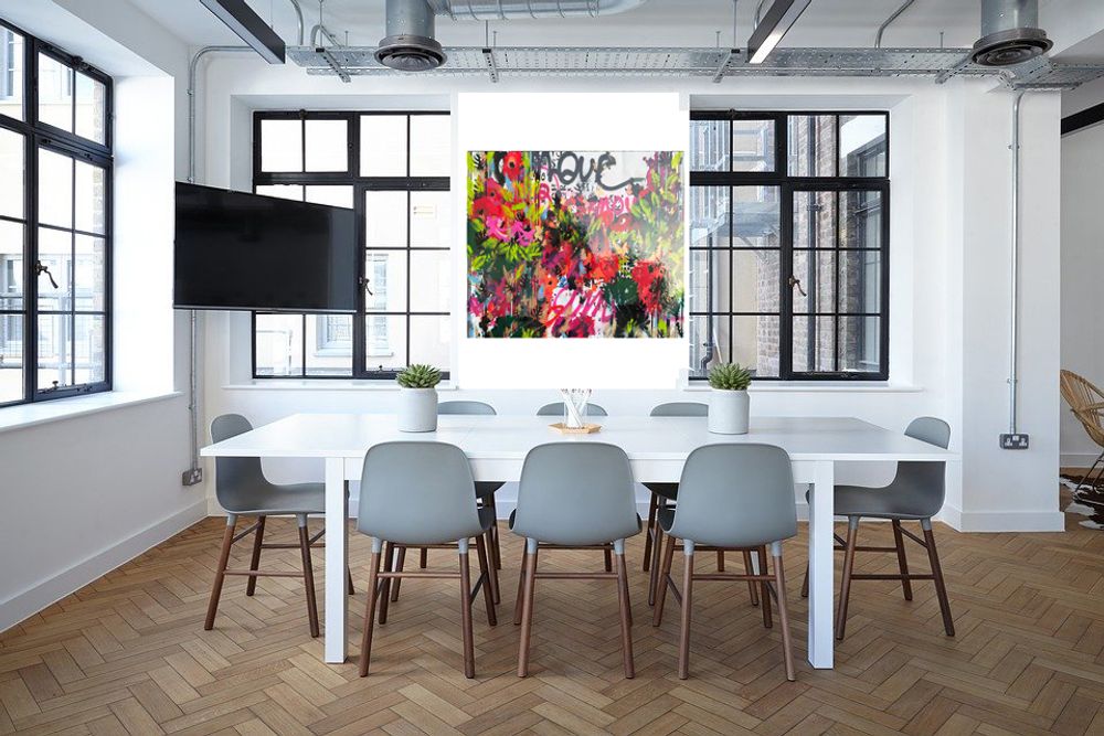 Tableaux - Tableau de Panthere rose et les amoureux #5 - JEAN FONTAN