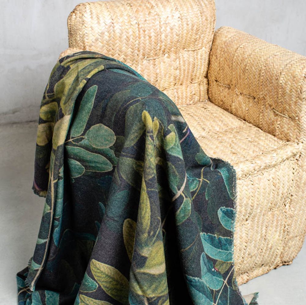 Fabric cushions - "PETALI" collection - Printed Linen Pillow, throws and table decorations - BORGO DELLE TOVAGLIE