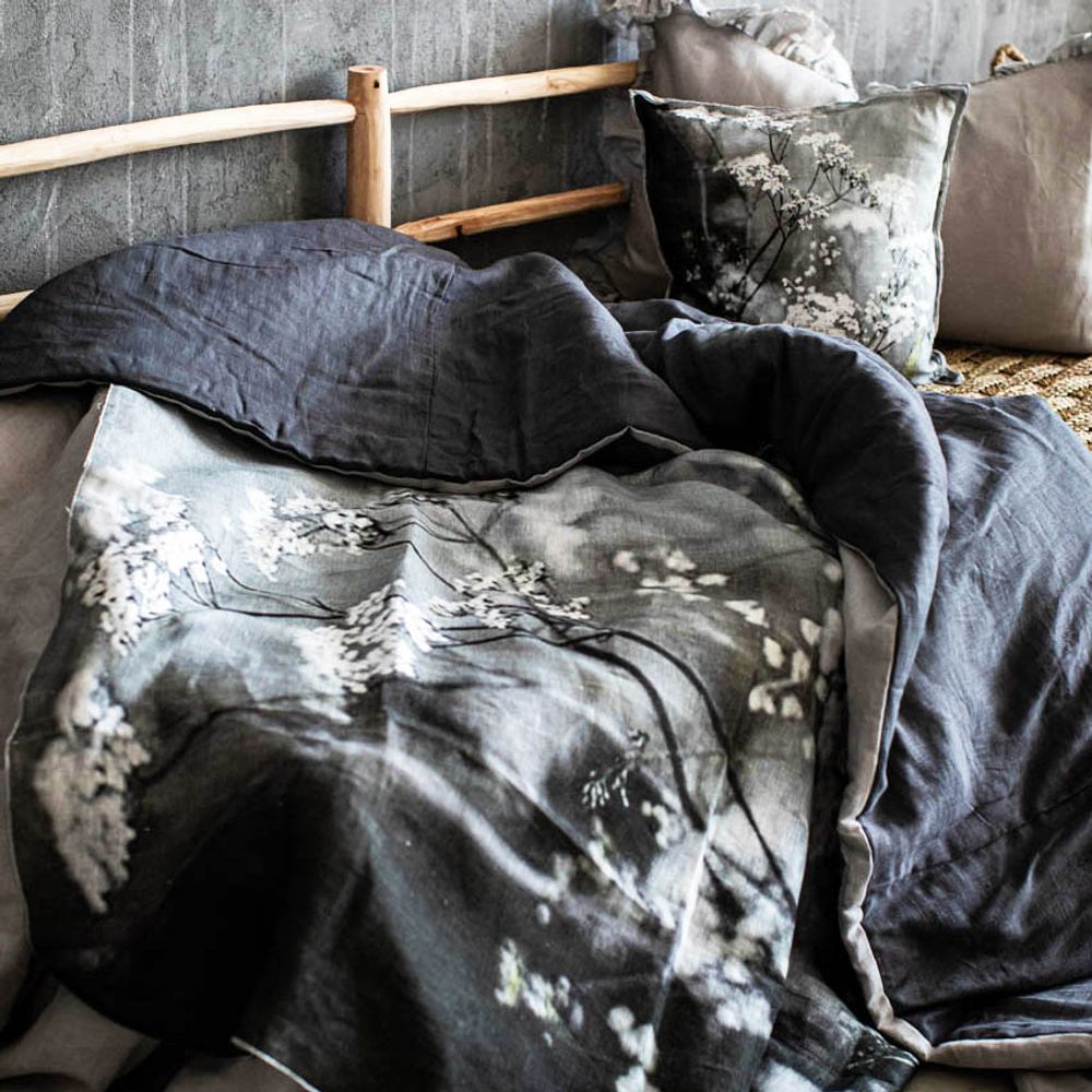 Fabric cushions - "PETALI" collection - Printed Linen Pillow, throws and table decorations - BORGO DELLE TOVAGLIE
