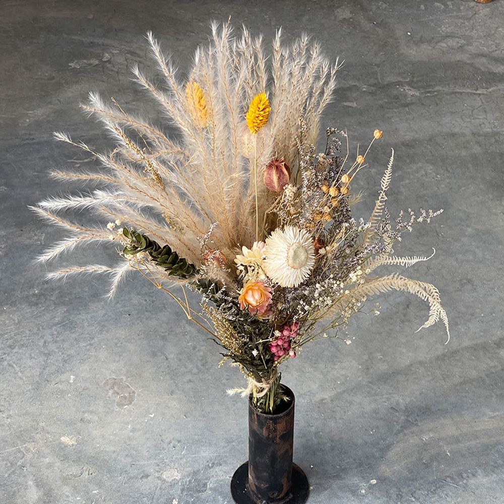 Décorations florales - Bouquets composés de fleurs séchées - NAMAN-PROJECT