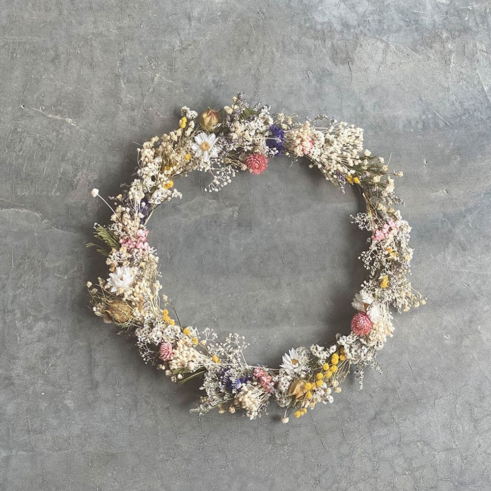 Homewear - dried flower wreath - NAMAN-PROJECT