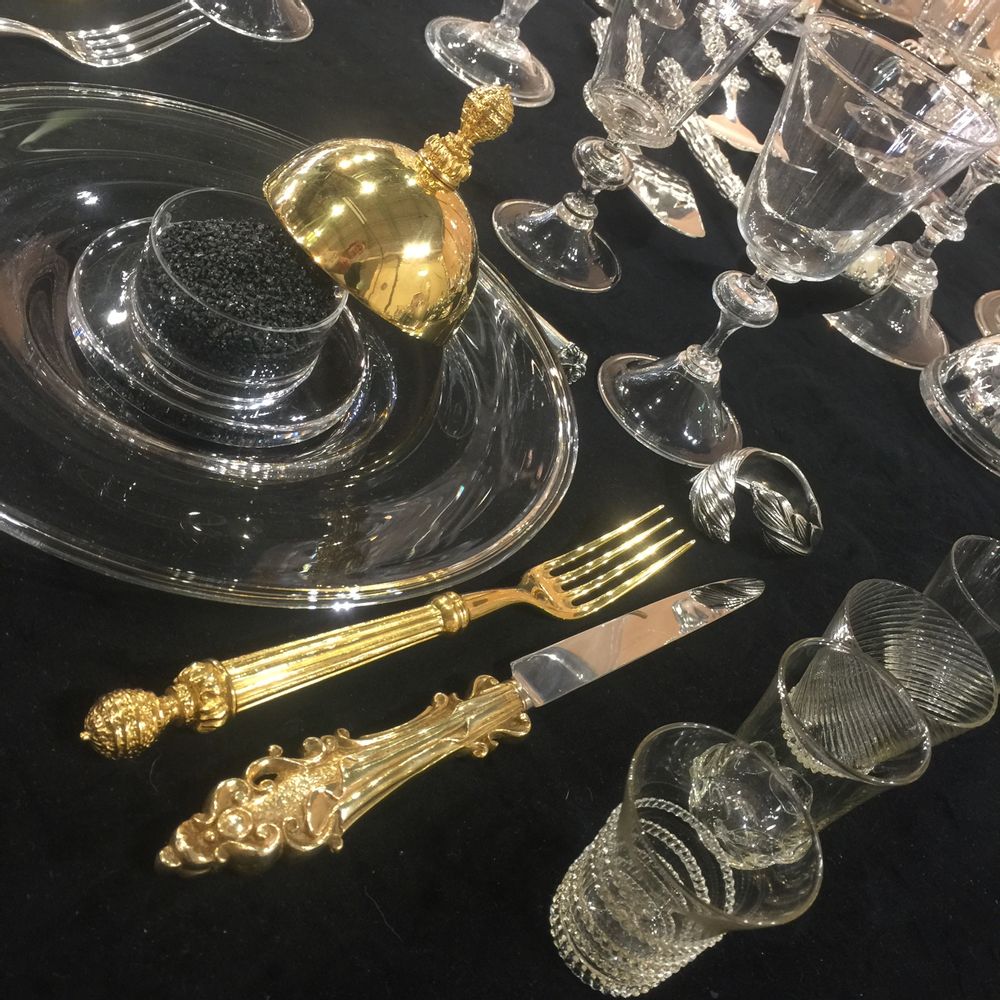 Unique pieces - SILVERWARE BY AUTHORS - LAURET STUDIO,
