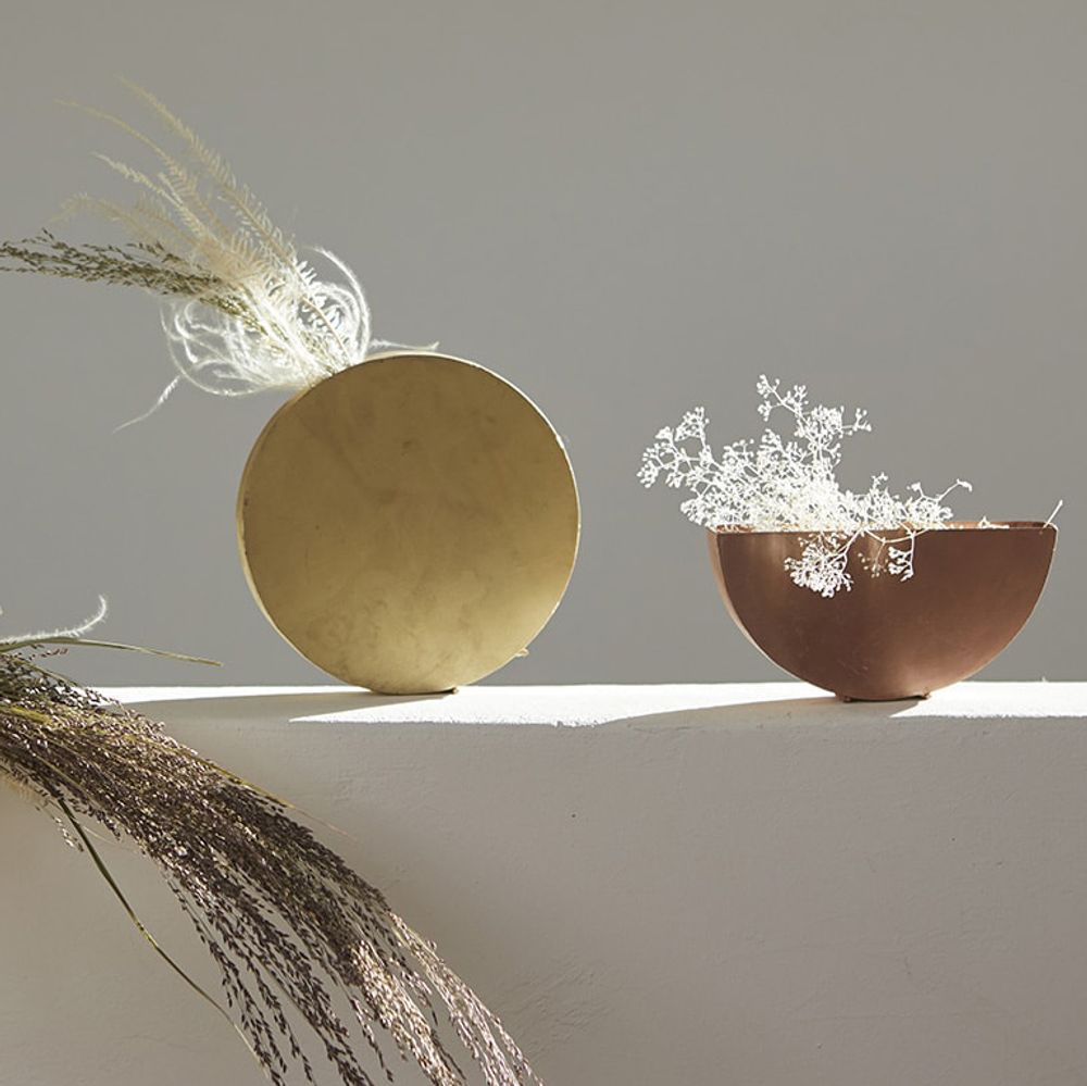 Vases - Eclipse Metal Vase - NAMAN-PROJECT