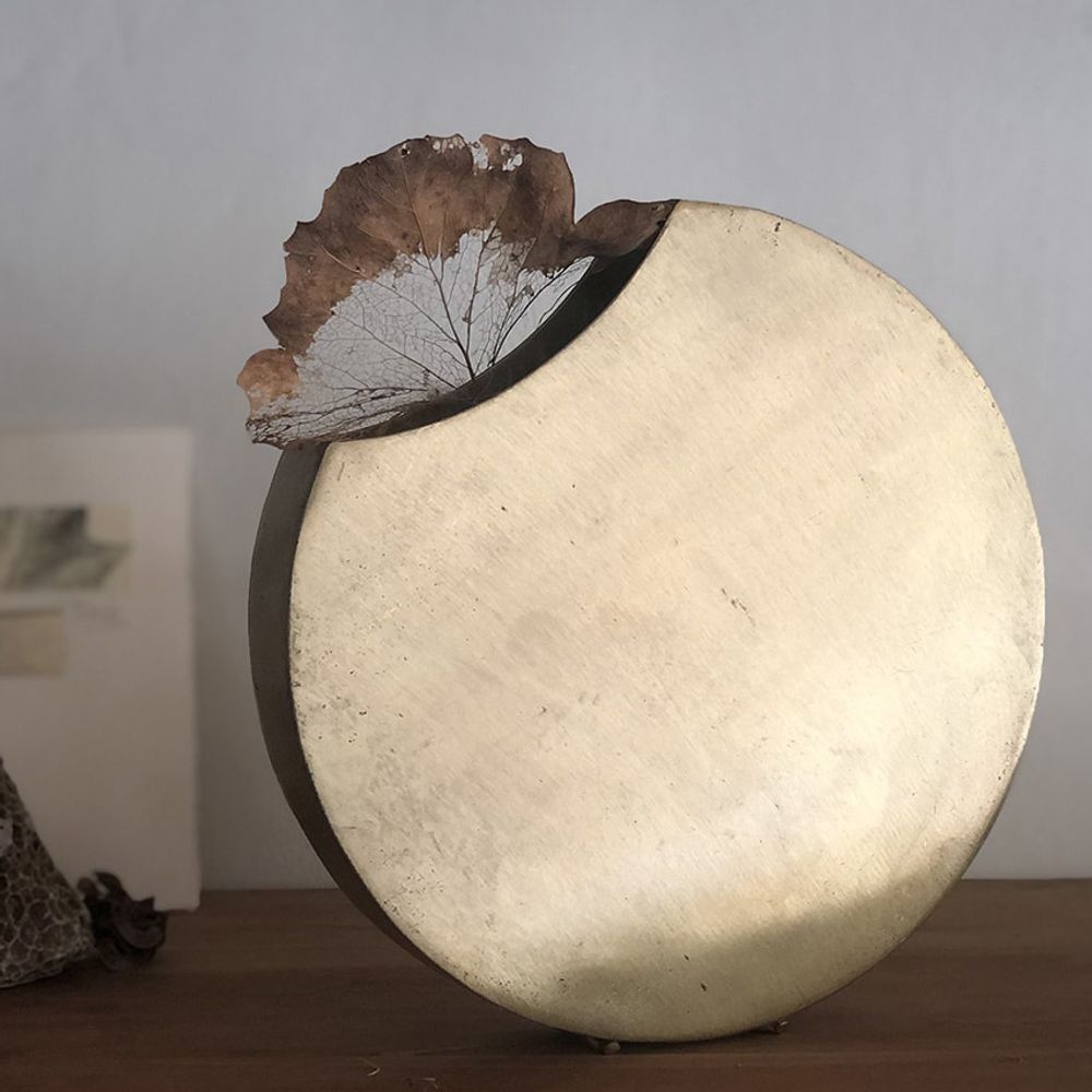 Vases - Eclipse Metal Vase - NAMAN-PROJECT