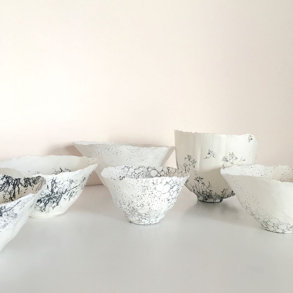 Bols - Coupelles en papier - N.LOBJOY