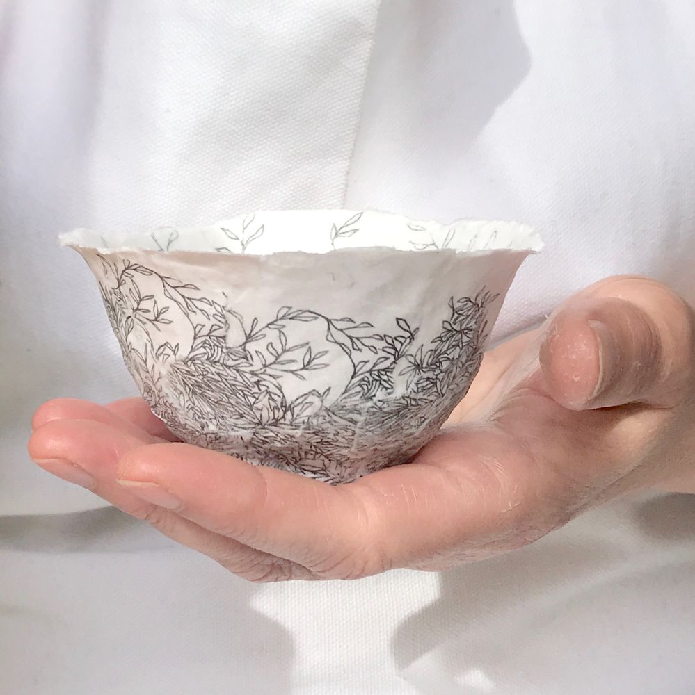 Bols - Coupelles en papier - N.LOBJOY