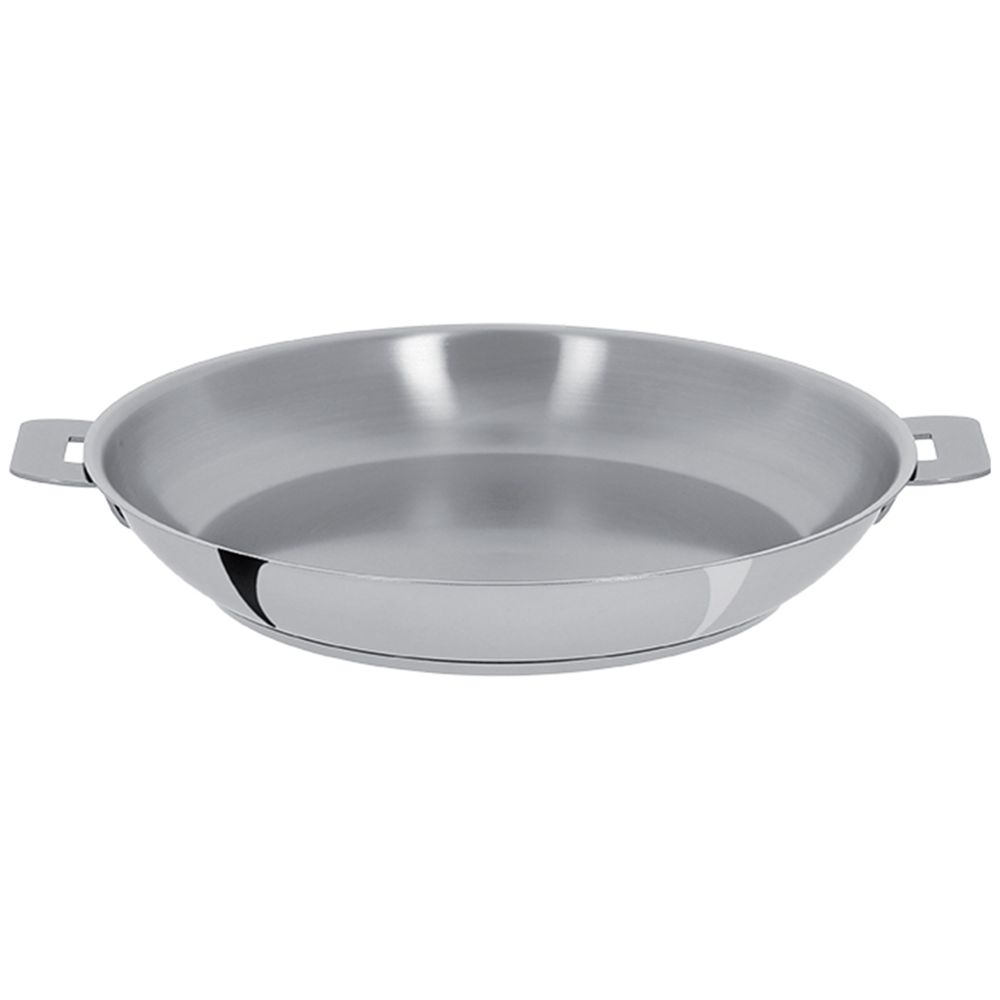 Plats et saladiers - Poêle inox 24 cm Mutine amovible - CRISTEL