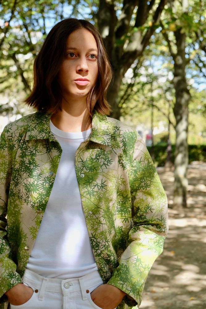 Apparel - Forest raincoat - PETALSTREAM