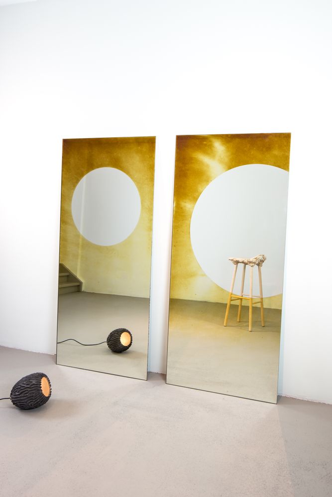 Miroirs - Miroir Eclipse Transience - Centre or Off- center - TRANSNATURAL