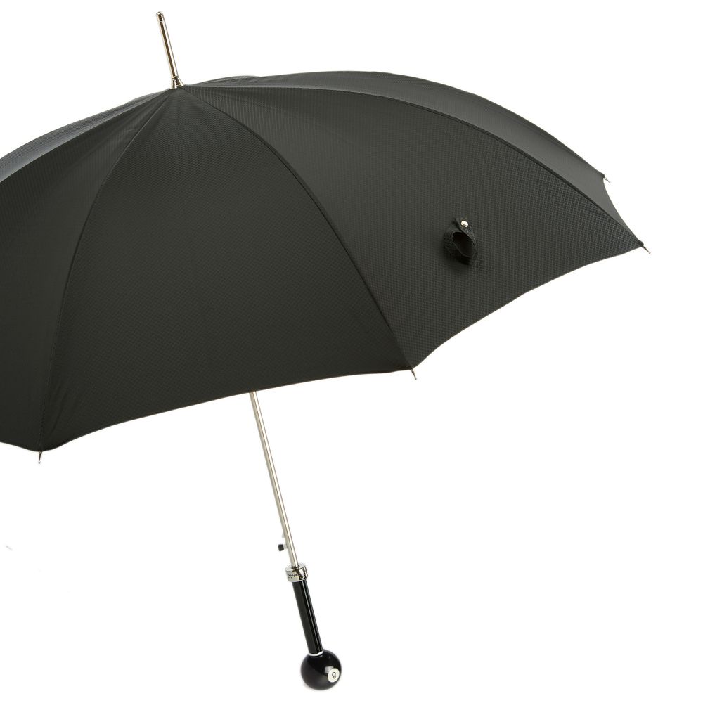Objets de décoration - PARAPLUIE AVEC BOULE DE BILLARD 8 - PASOTTI