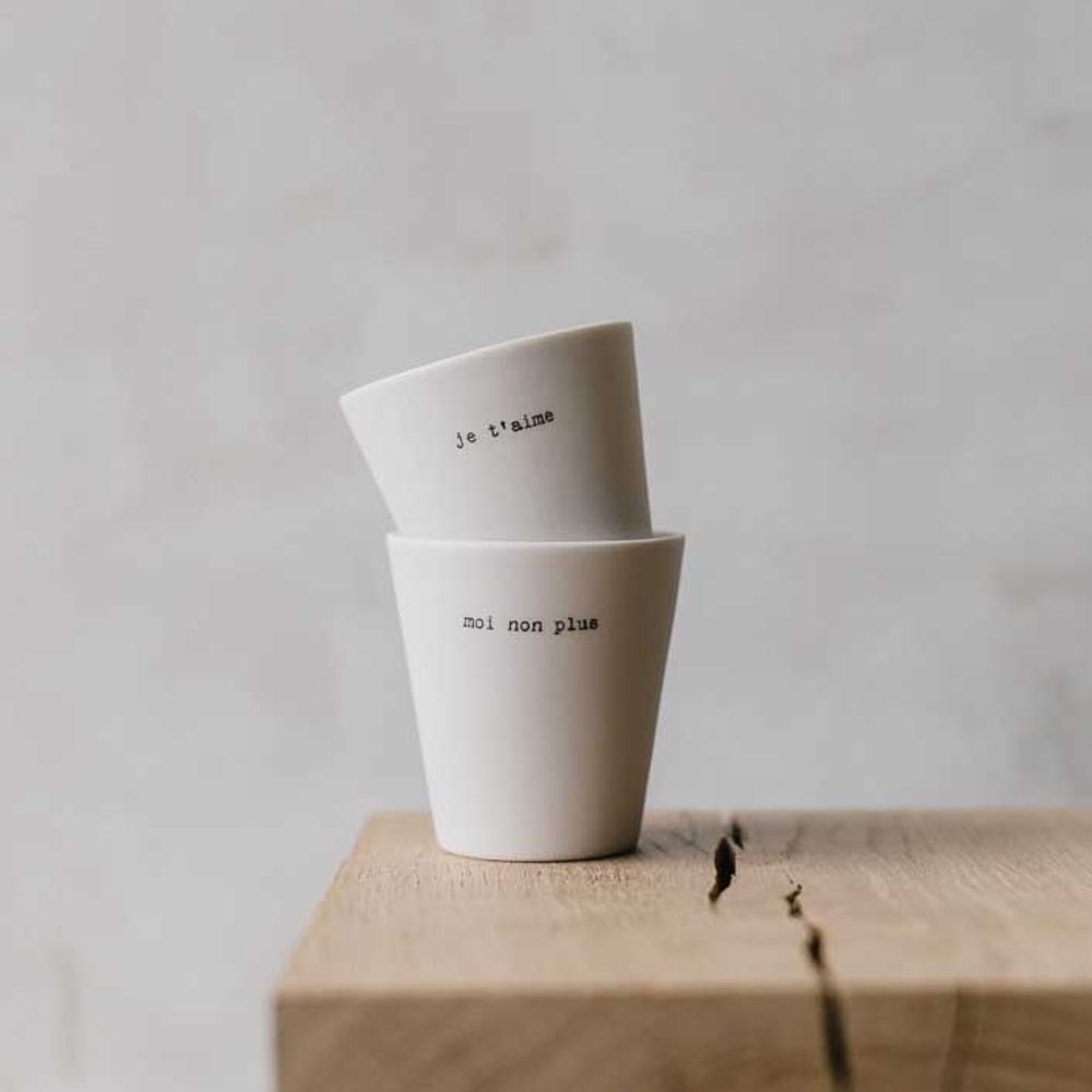 Mugs - ESPRESSO CUP - SOPHIE MASSON PORCELAINE