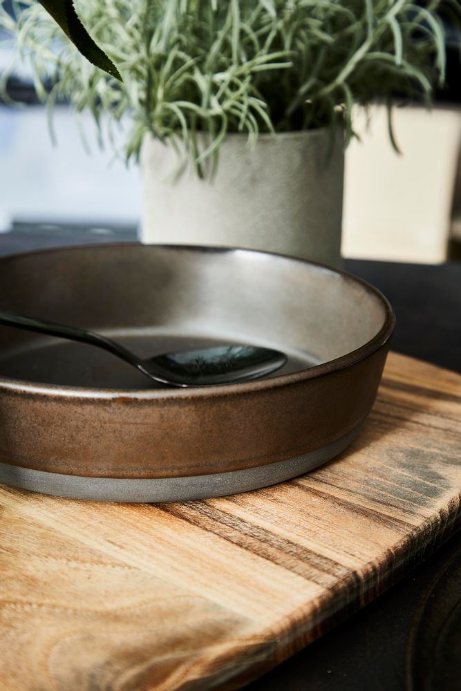 Everyday plates - RAW Metallic Brown - AIDA