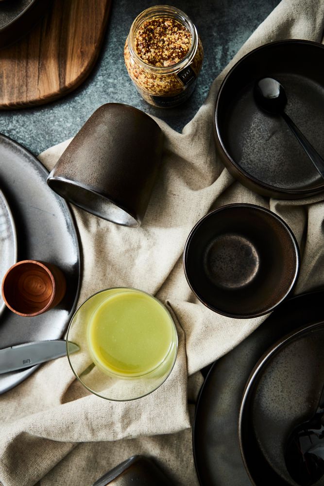Everyday plates - RAW Metallic Brown - AIDA