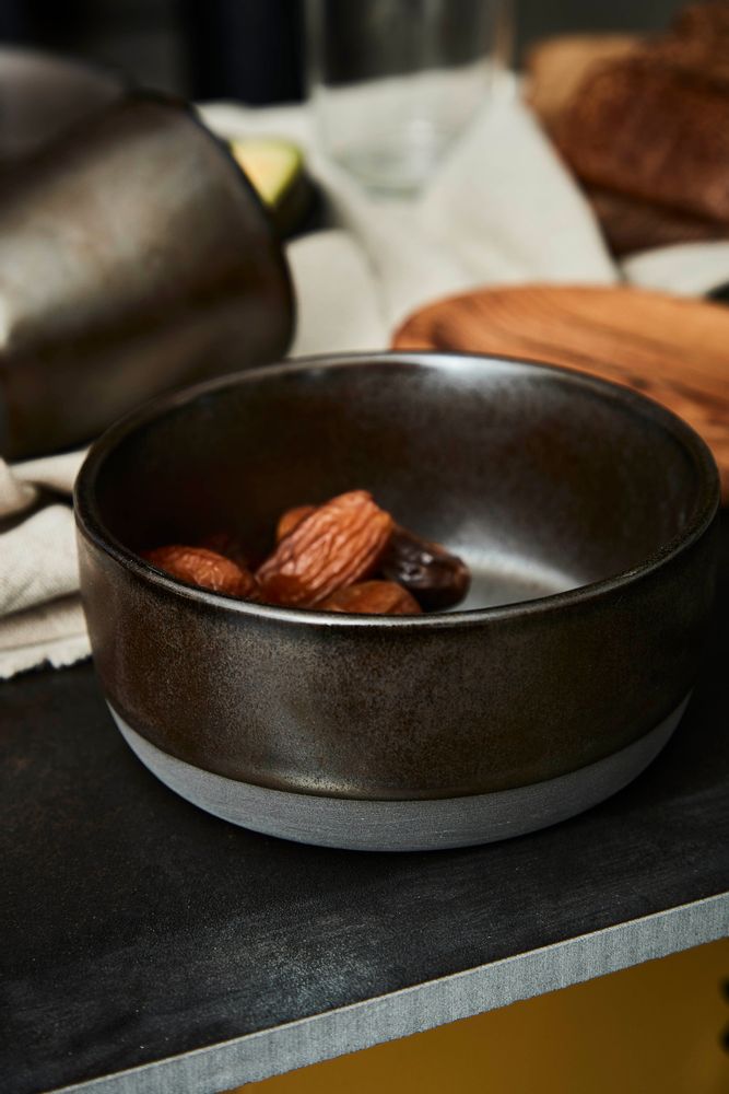 Everyday plates - RAW Metallic Brown - AIDA