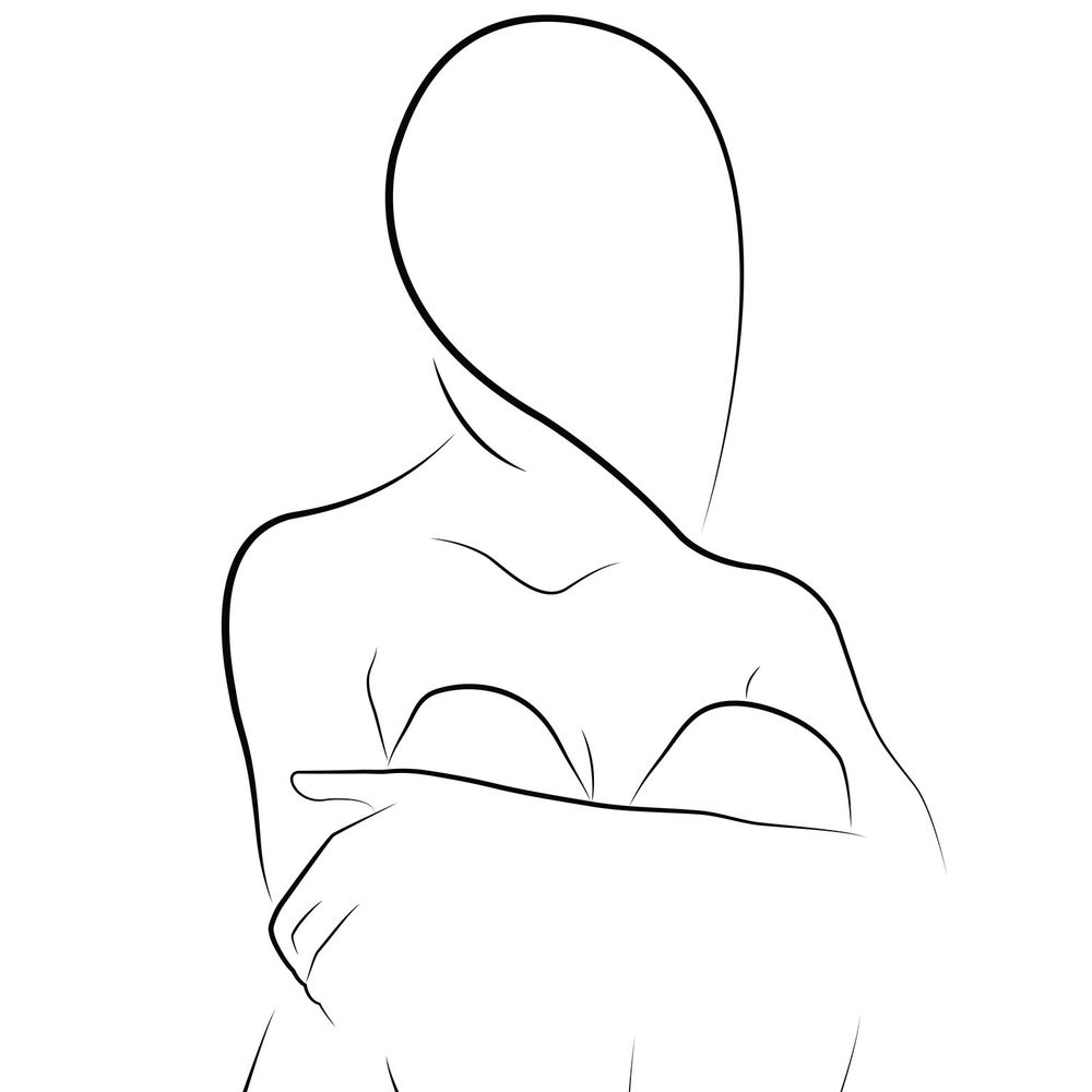 Affiches - Tirage artistique Silhouette assise - METTEHANDBERG ART PRINTS